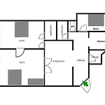 Central&cozy Balcony!3bdr 2bth * Budapesta