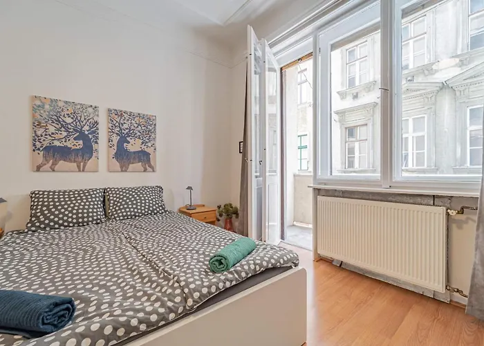 Central&cozy Balcony!3bdr 2bth Apartmán *